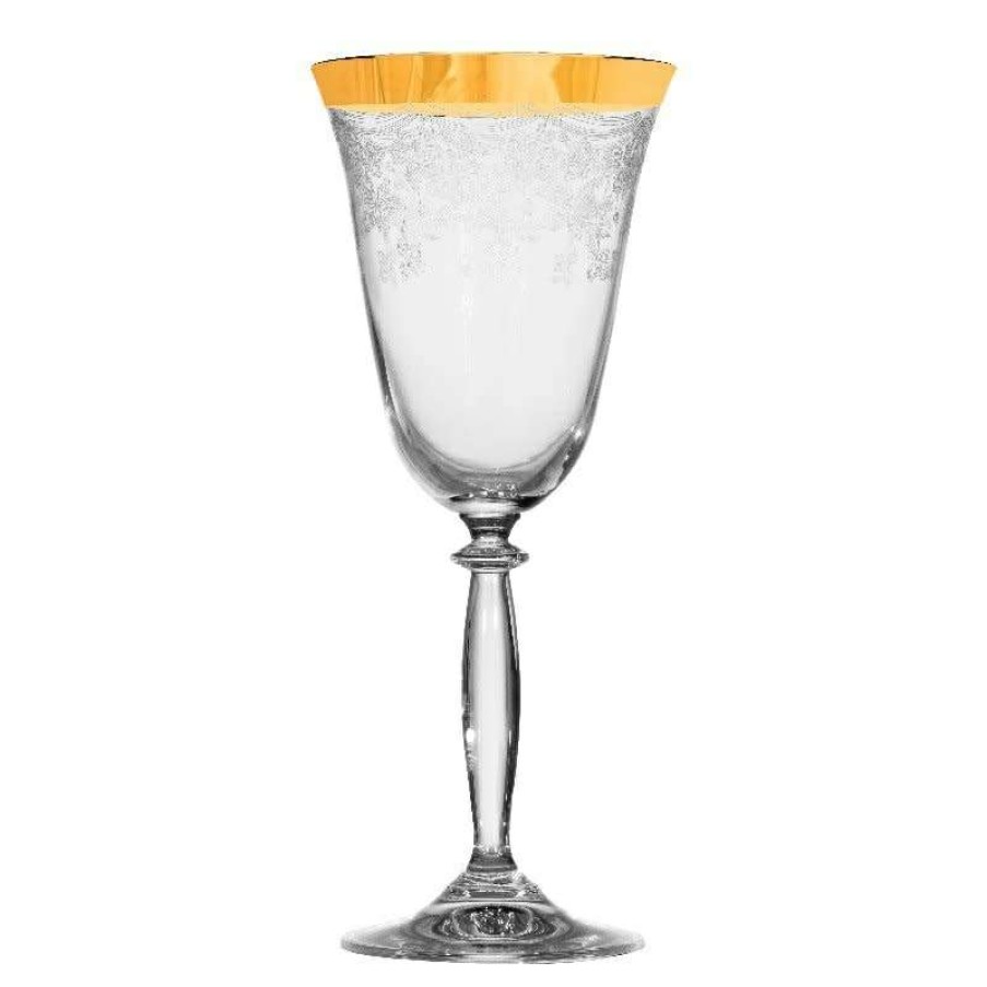 Homewares * | Melting Pot Amsterdam Champagne Glas 360Ml Goud