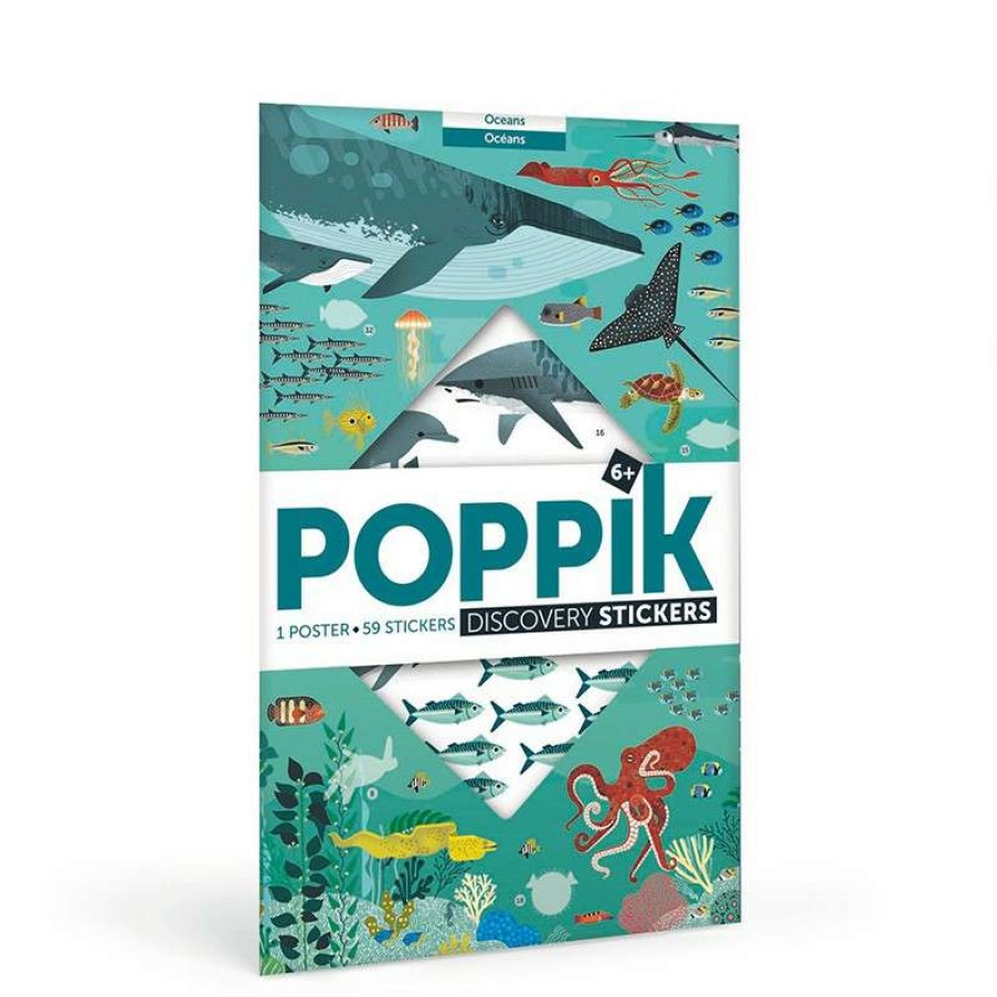 Lifestyle * | Poppik Poster Oceans 6 12 Ans Poster Geant 59 Stickers