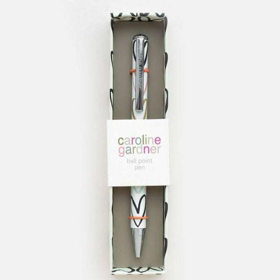 Lifestyle * | Caroline Gardner Boxed Pen Multi Outline Hearts