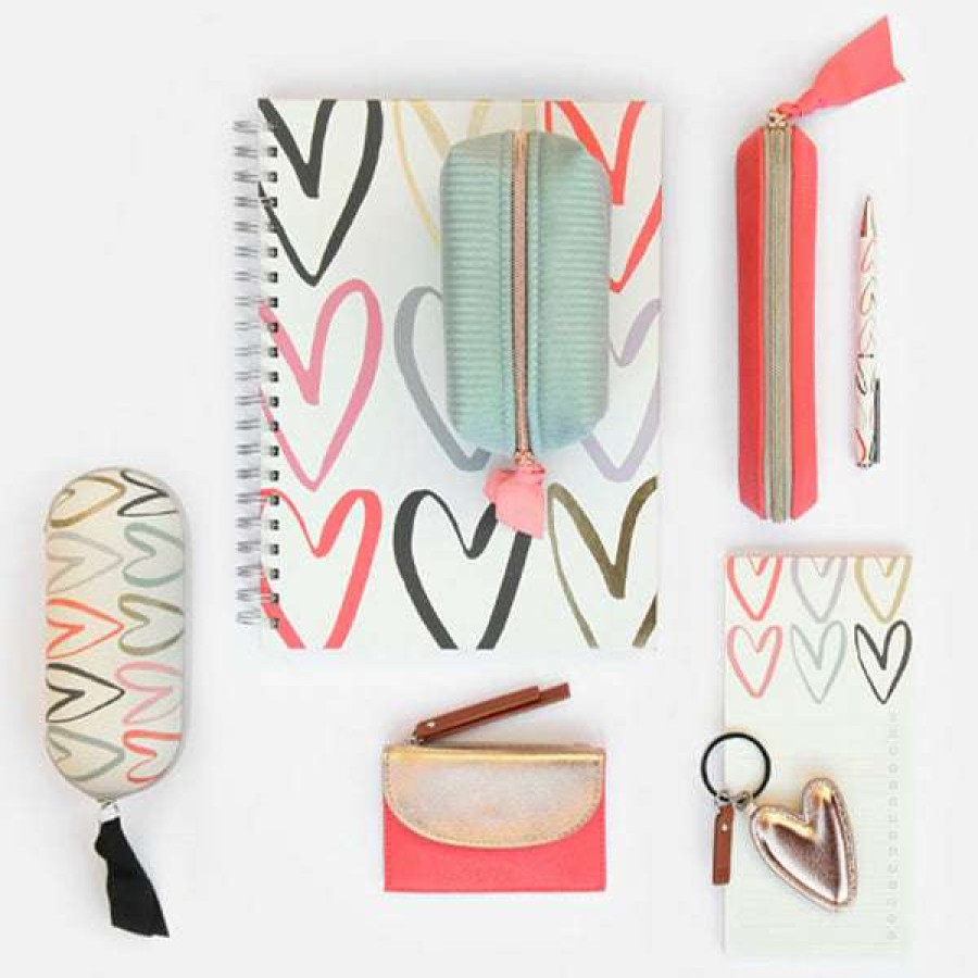 Lifestyle * | Caroline Gardner Boxed Pen Multi Outline Hearts