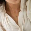 Womens * | One & Eight Erinite Gold Necklace