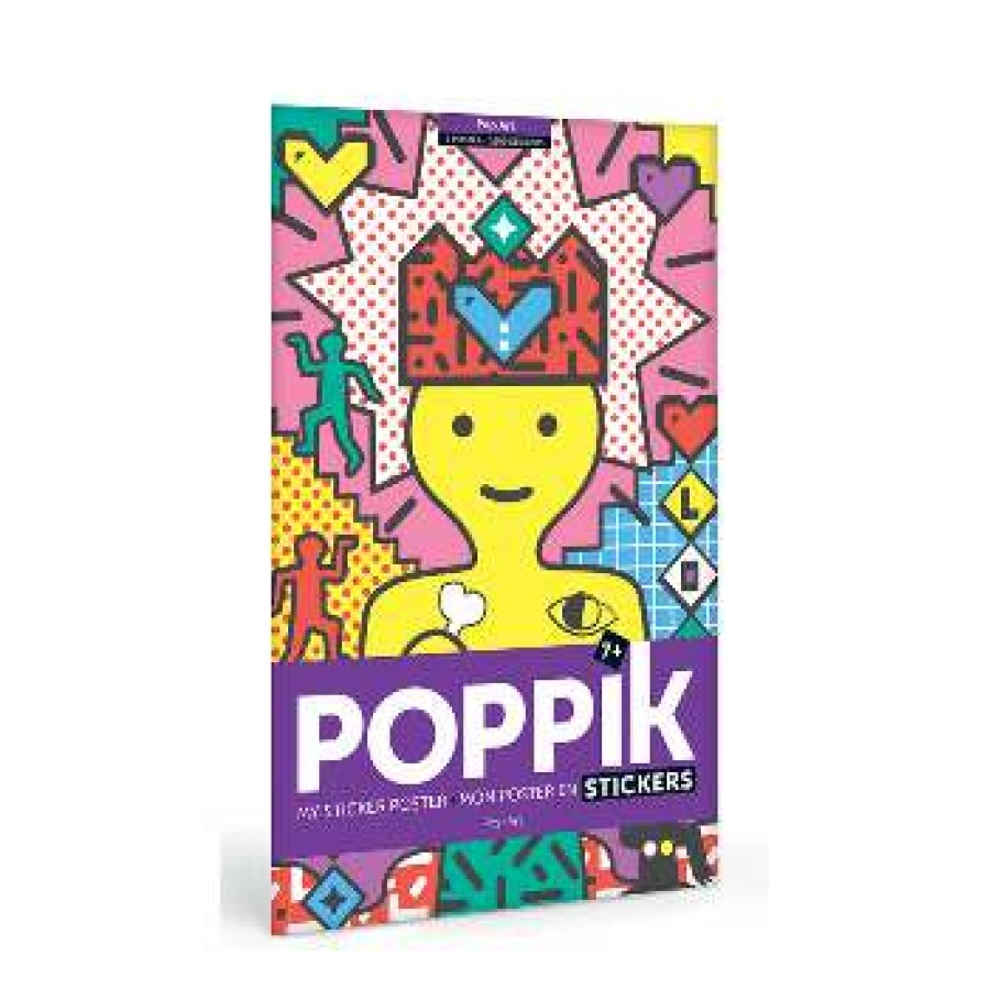 Lifestyle * | Poppik Pop Art Giant Sticker Poster