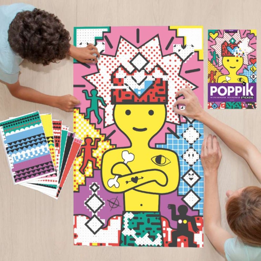 Lifestyle * | Poppik Pop Art Giant Sticker Poster