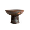 Homewares * | Muubs Small Brown Black Terracotta Fire Bowl