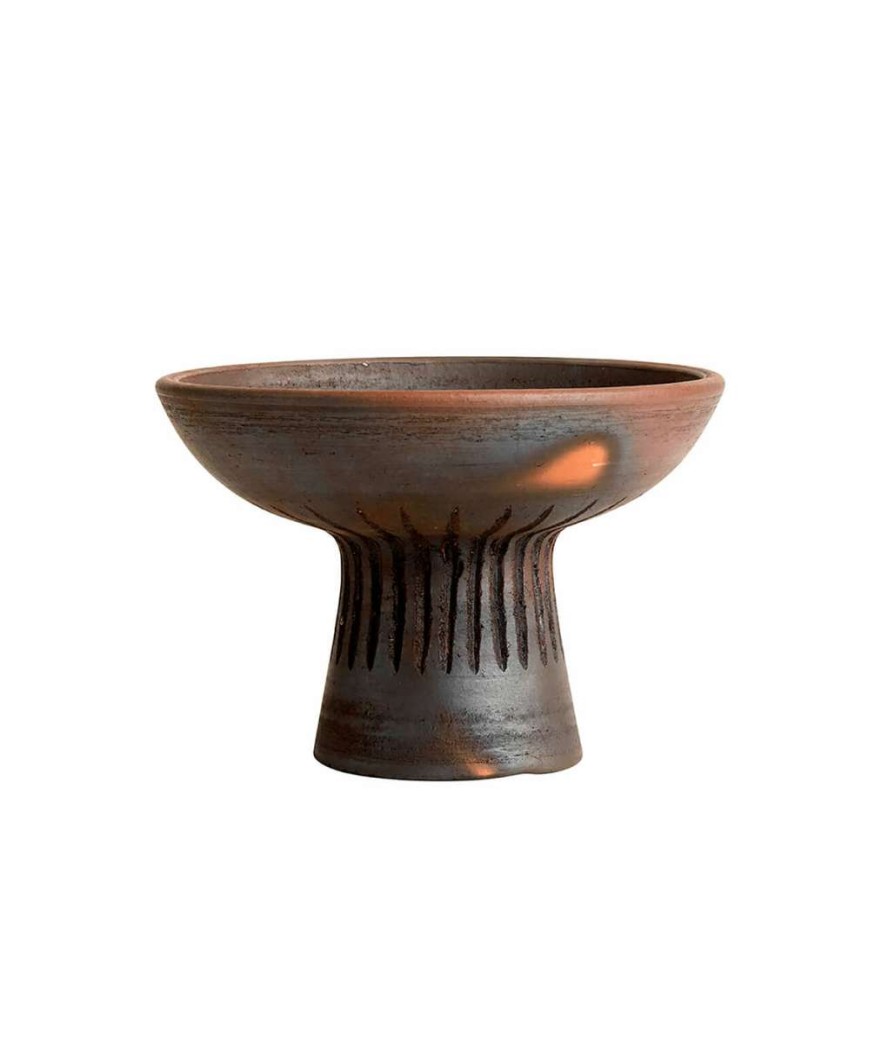 Homewares * | Muubs Small Brown Black Terracotta Fire Bowl