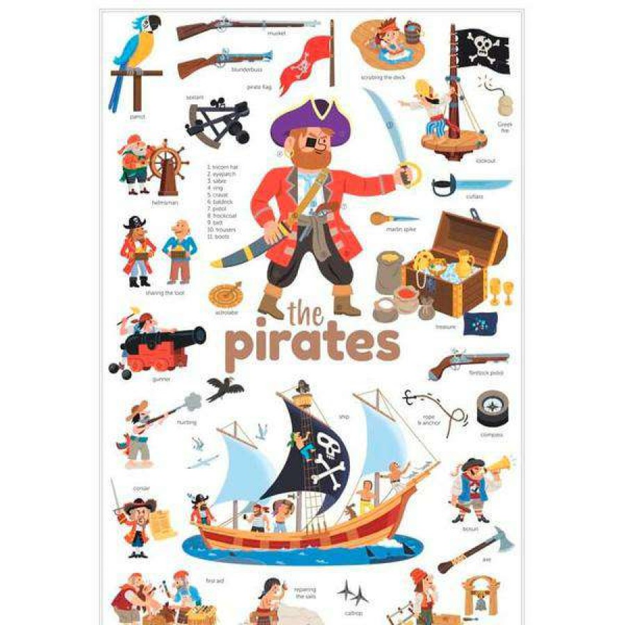 Lifestyle * | Poppik Poster De Pegatinas Piratas