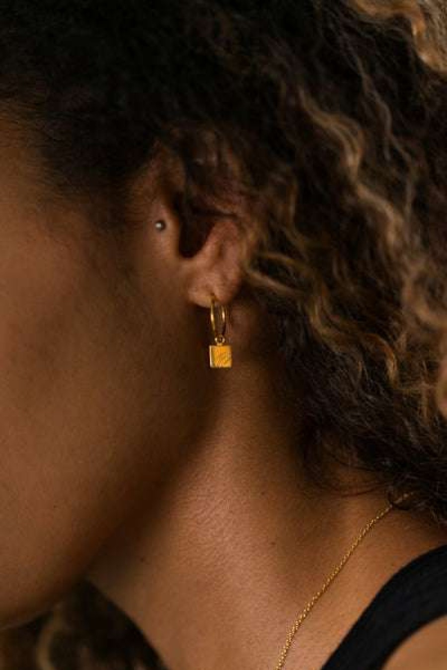 Womens * | One & Eight Gold Venice Earrings