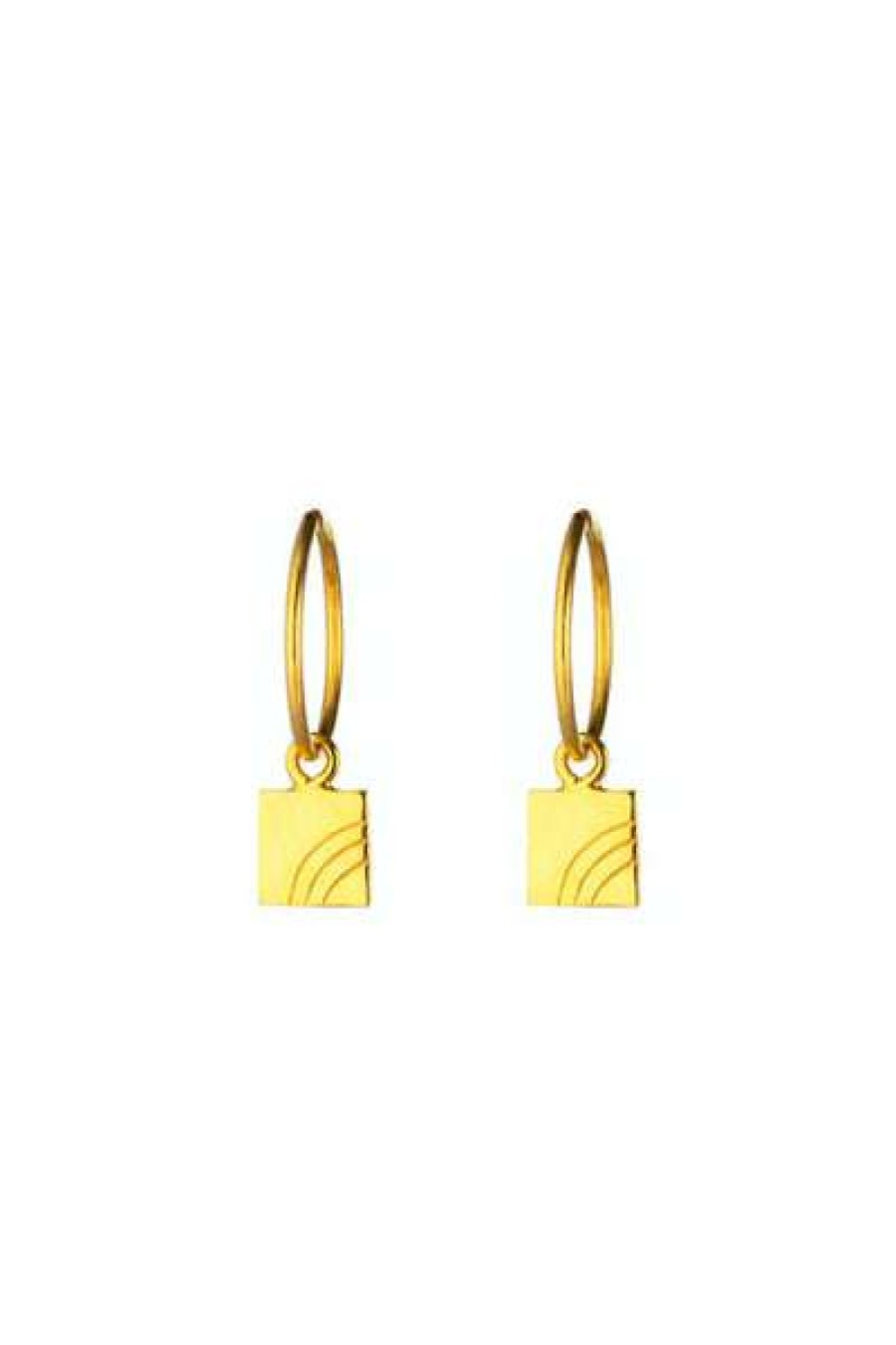 Womens * | One & Eight Gold Venice Earrings