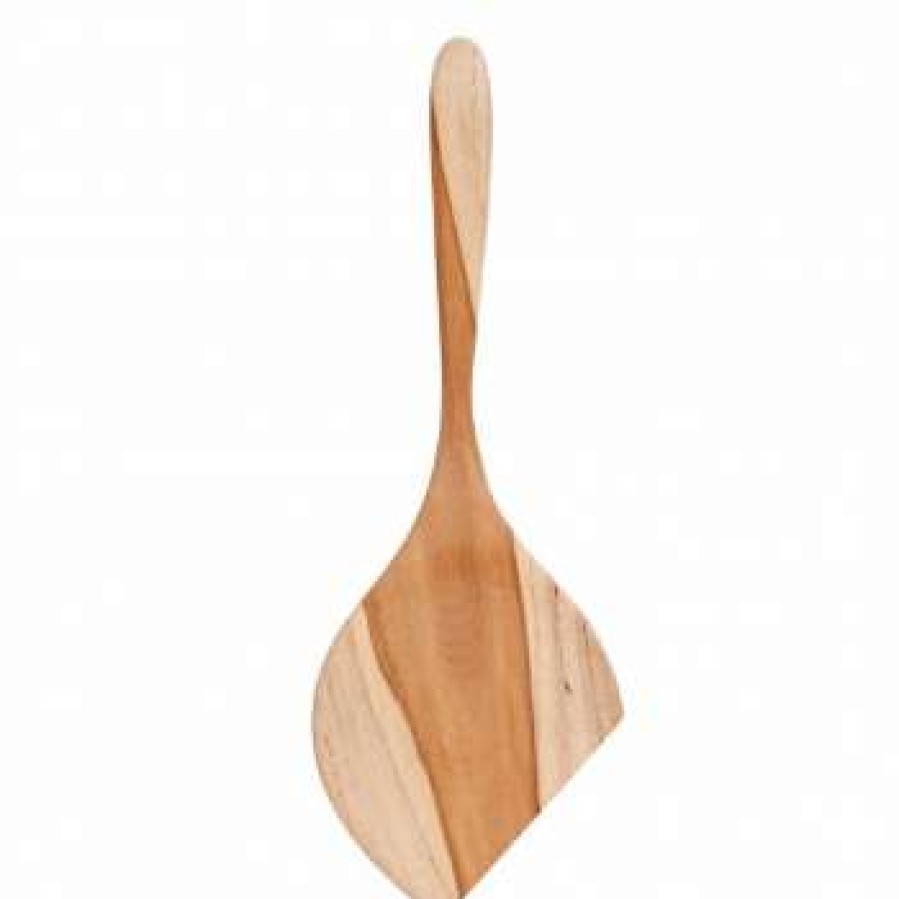 Homewares * | Muubs Natural Teak Wood Cloud Serving Spoon