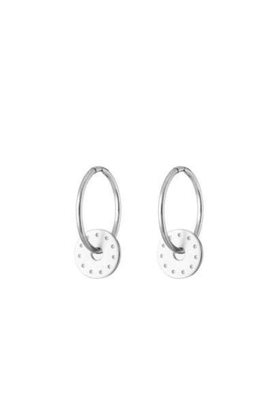 Womens * | One & Eight Silver Oslo Earrings