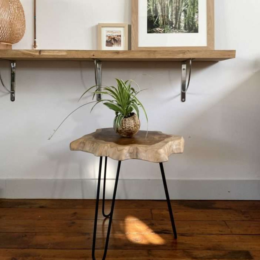 Homewares * | Muubs Small Teak Root Table