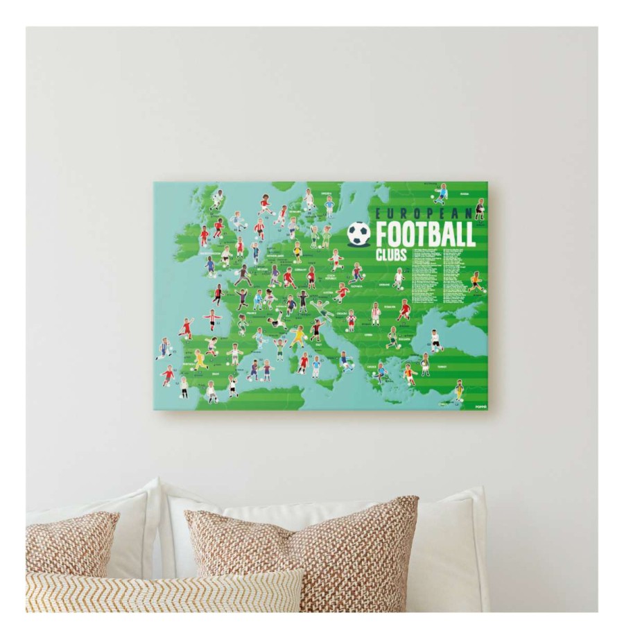 Kids * | Poppik Stickers Discovery Football Poppik