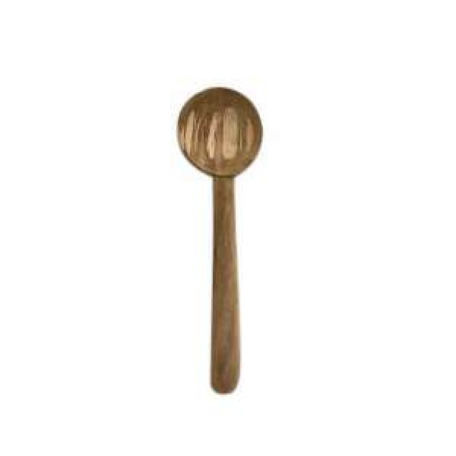 Homewares * | Muubs Natural Teak Round Teaspoon