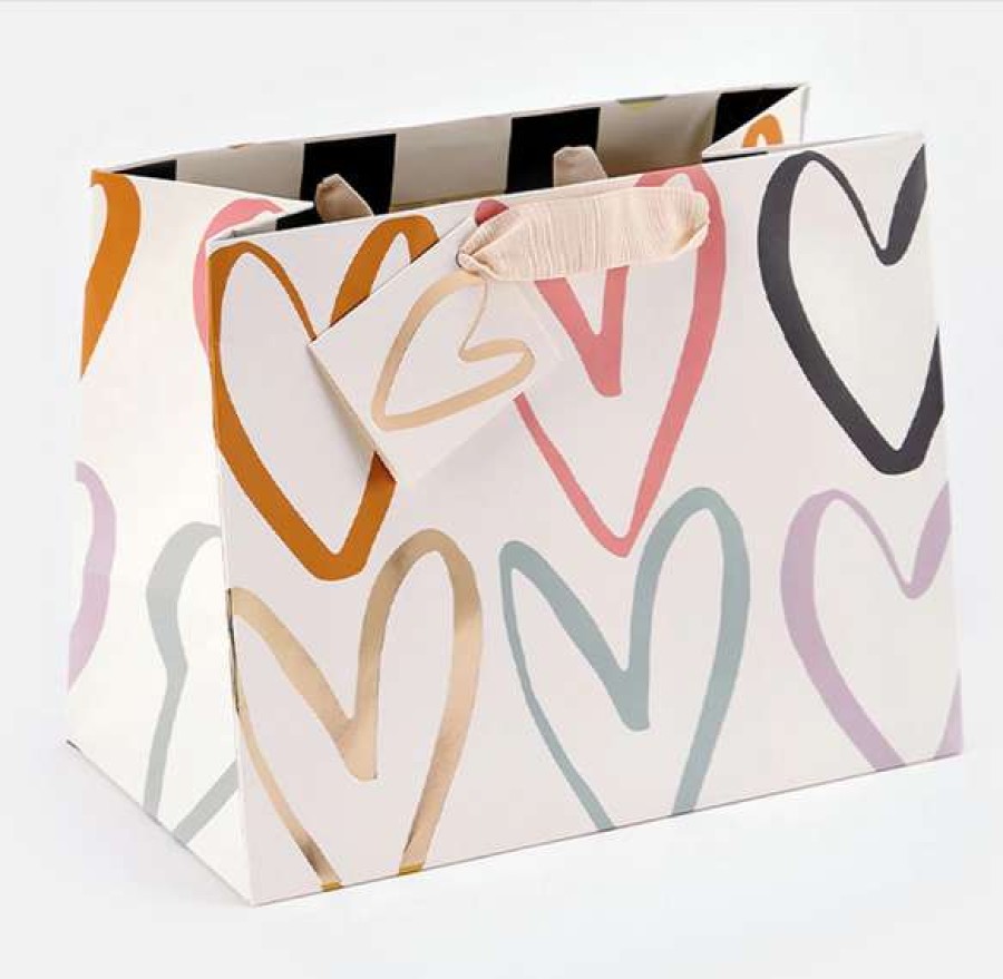 Womens * | Caroline Gardner Large Landscape Gift Bags