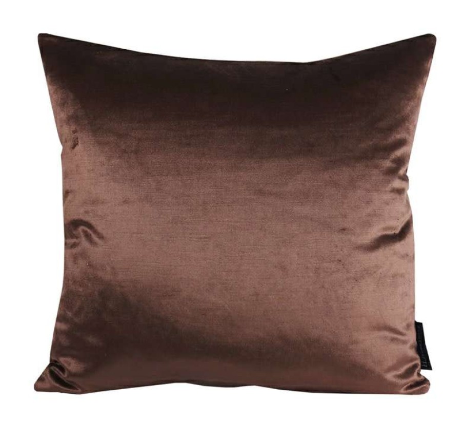 Homewares * | Melting Pot Amsterdam Satijn Velours Chocolade Bruin 45 45