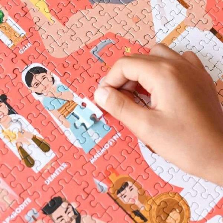 Kids * | Poppik Puzzle Educativo 1000 Pz Mythology Poppik