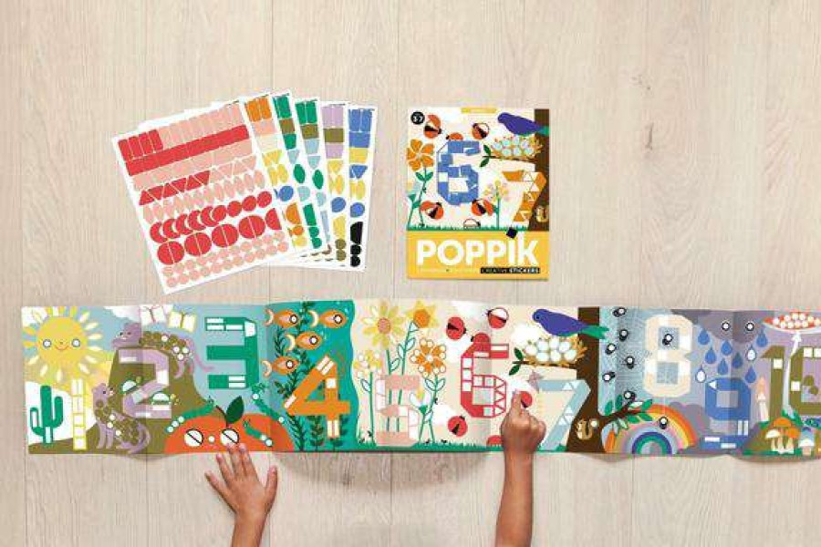 Homewares * | Poppik Panorama Poster Numbers