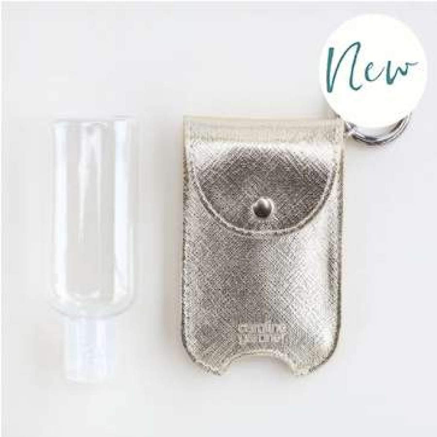 Homewares * | Caroline Gardner Gold Hand Gel Holder