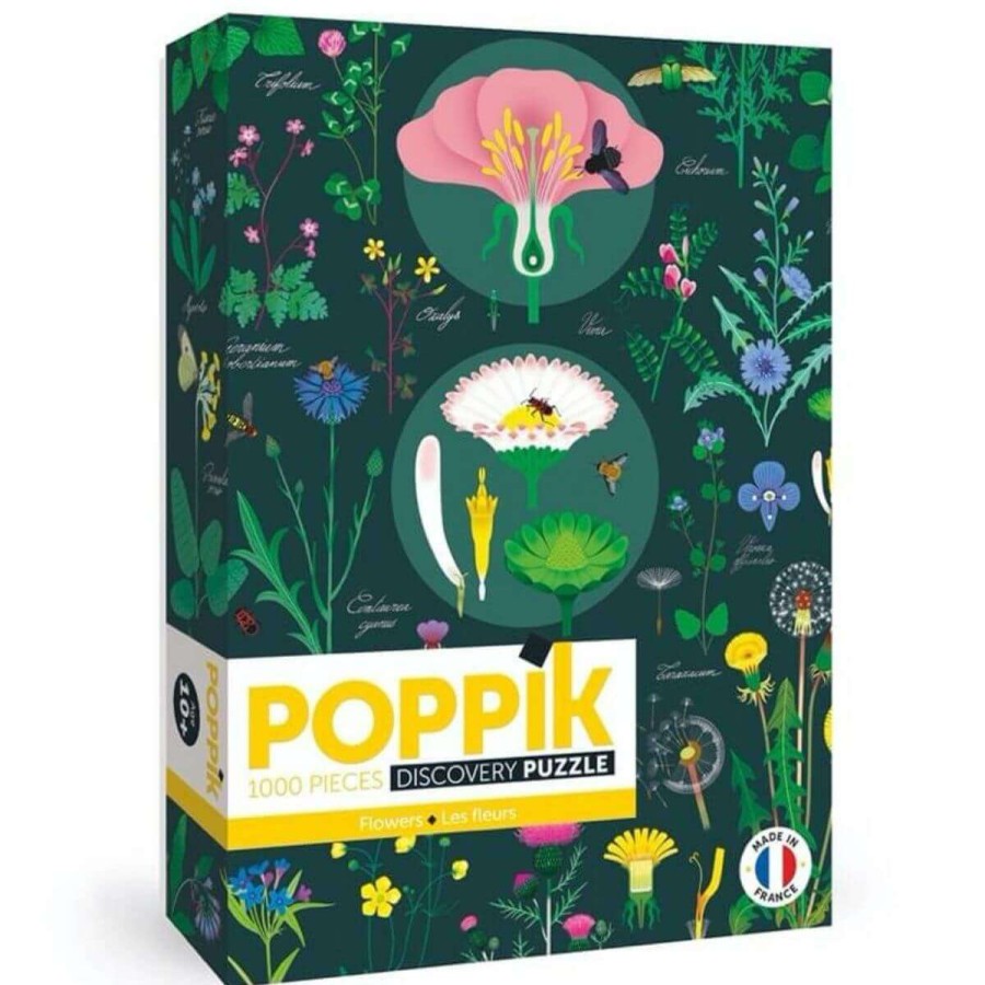 Lifestyle * | Poppik Puzzle Flores (1000 Piezas)