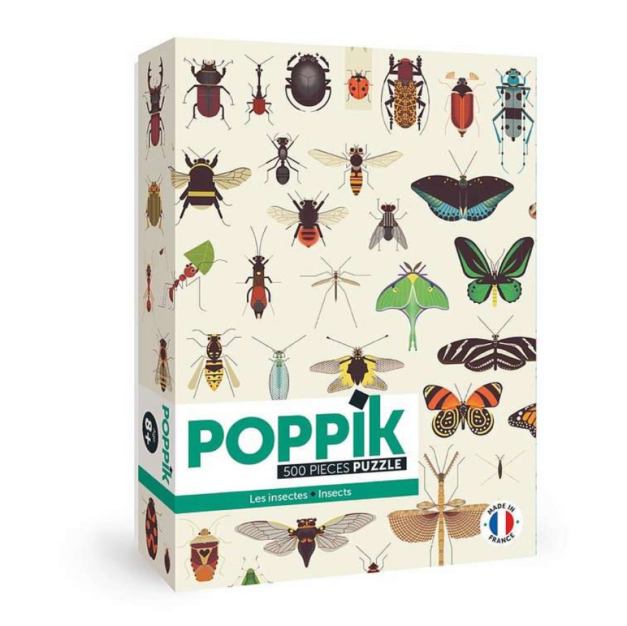 Kids * | Poppik Puzzle Insectes