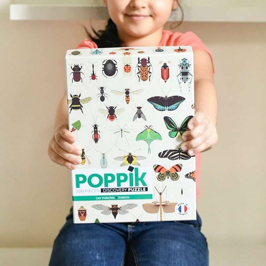 Kids * | Poppik Puzzle Insectes