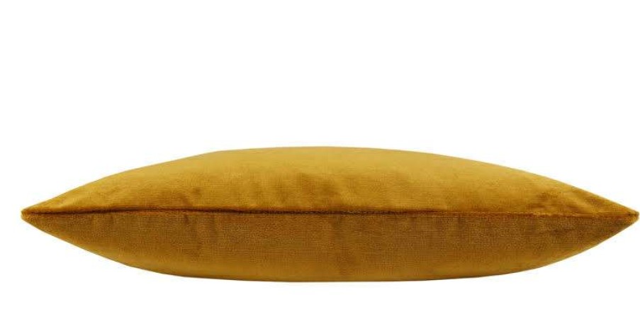 Homewares * | Melting Pot Amsterdam Effen Velours Kussen Caramel 45 45