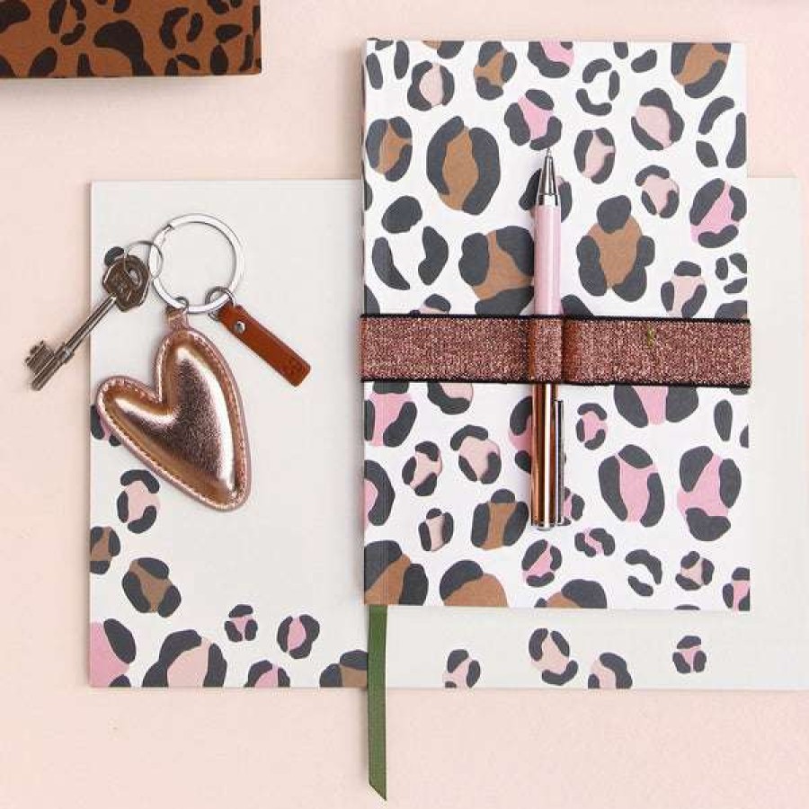 Lifestyle * | Caroline Gardner Leopard Desk Pad