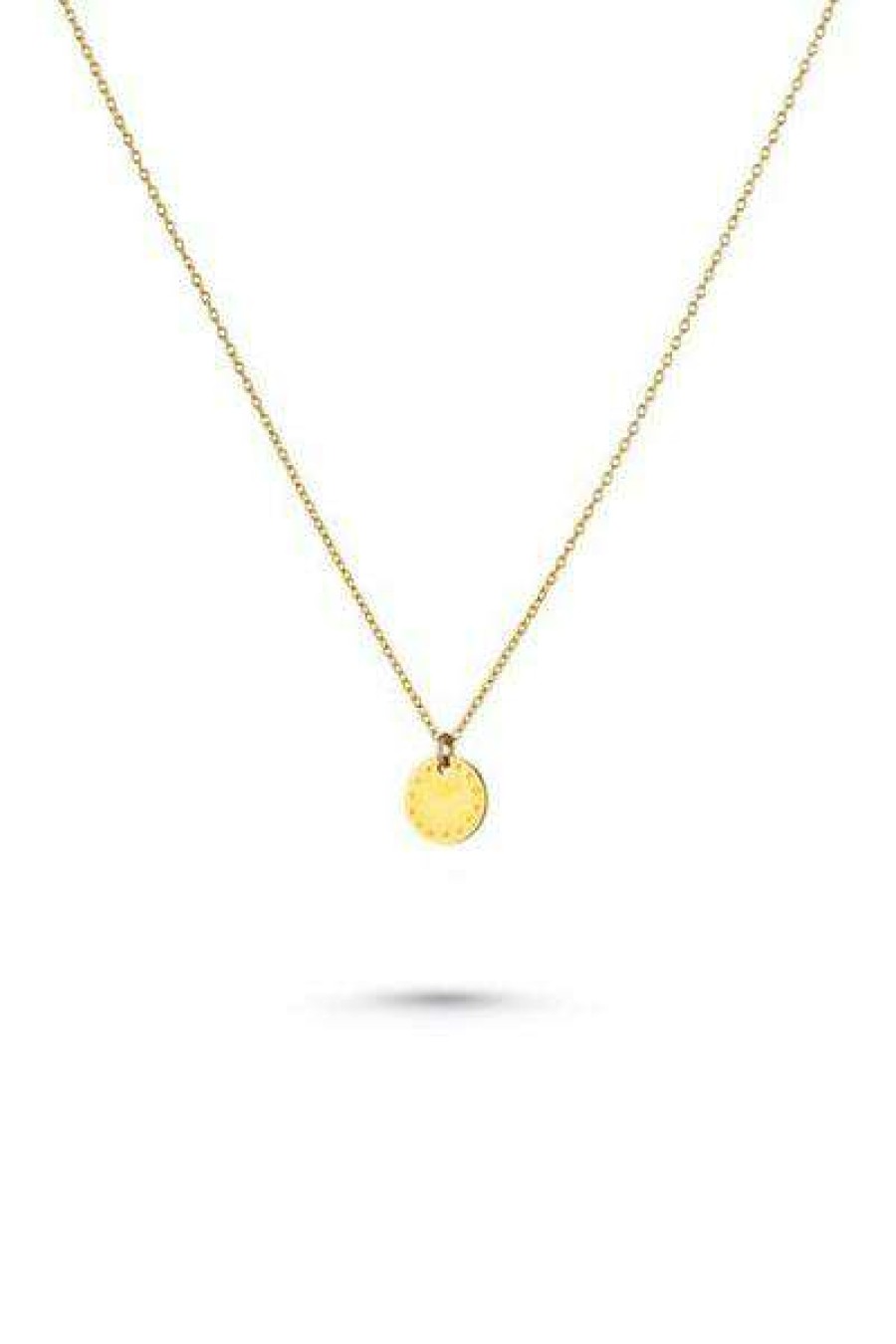 Homewares * | One & Eight Gold Oslo Necklace