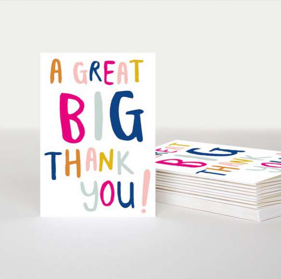 Lifestyle * | Caroline Gardner Pack Of 10 Thank You Cards