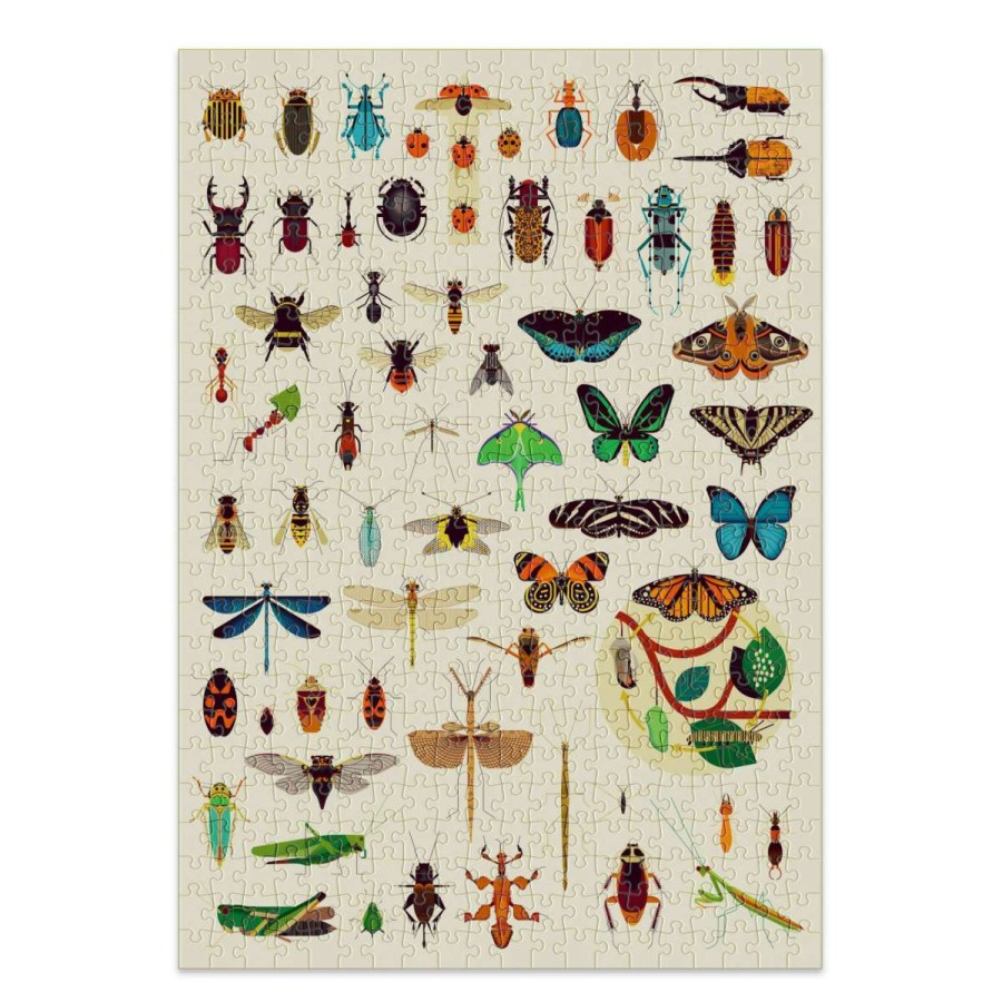 Kids * | Poppik Puzzle Educativo 500 Pz Insects Poppik