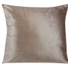 Homewares * | Melting Pot Amsterdam Effen Velours Kussen Taupe 45 45