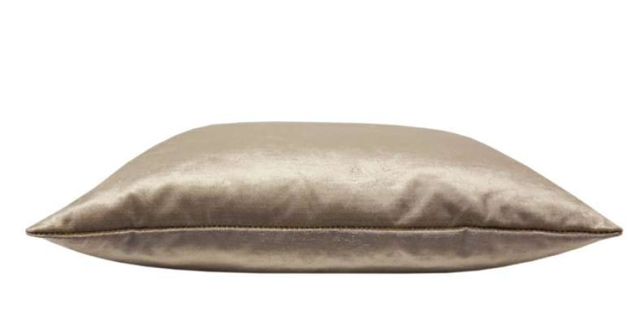 Homewares * | Melting Pot Amsterdam Effen Velours Kussen Taupe 45 45