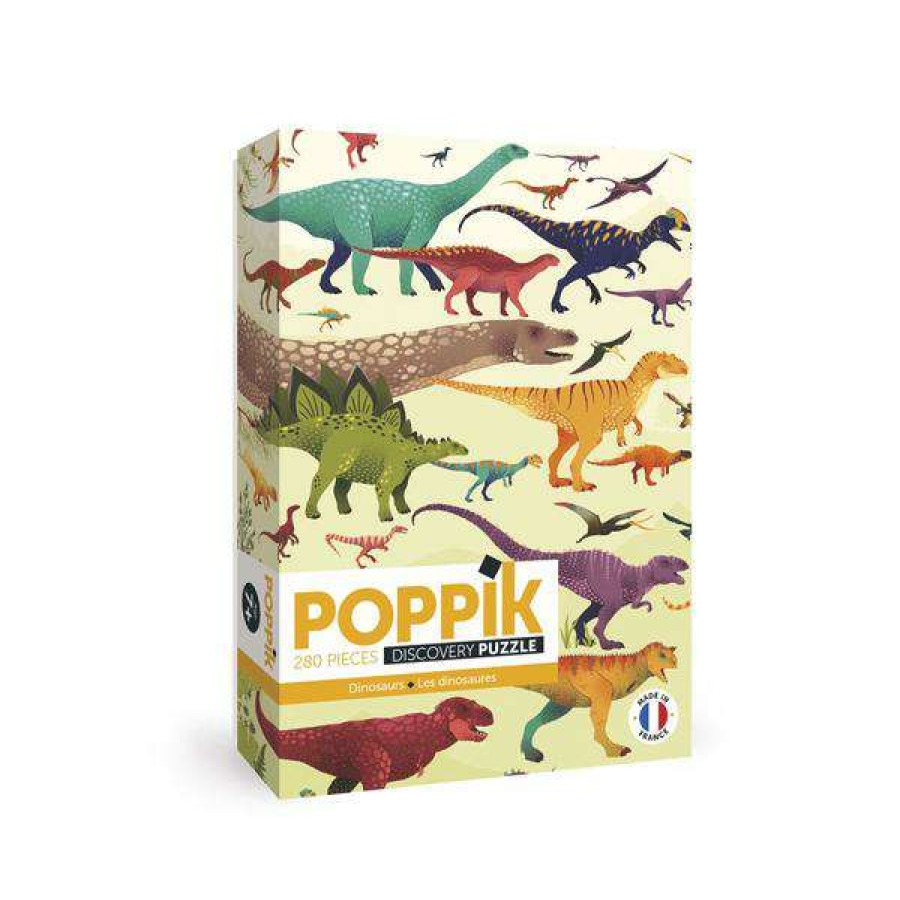 Lifestyle * | Poppik Puzzle L Dinosaurs