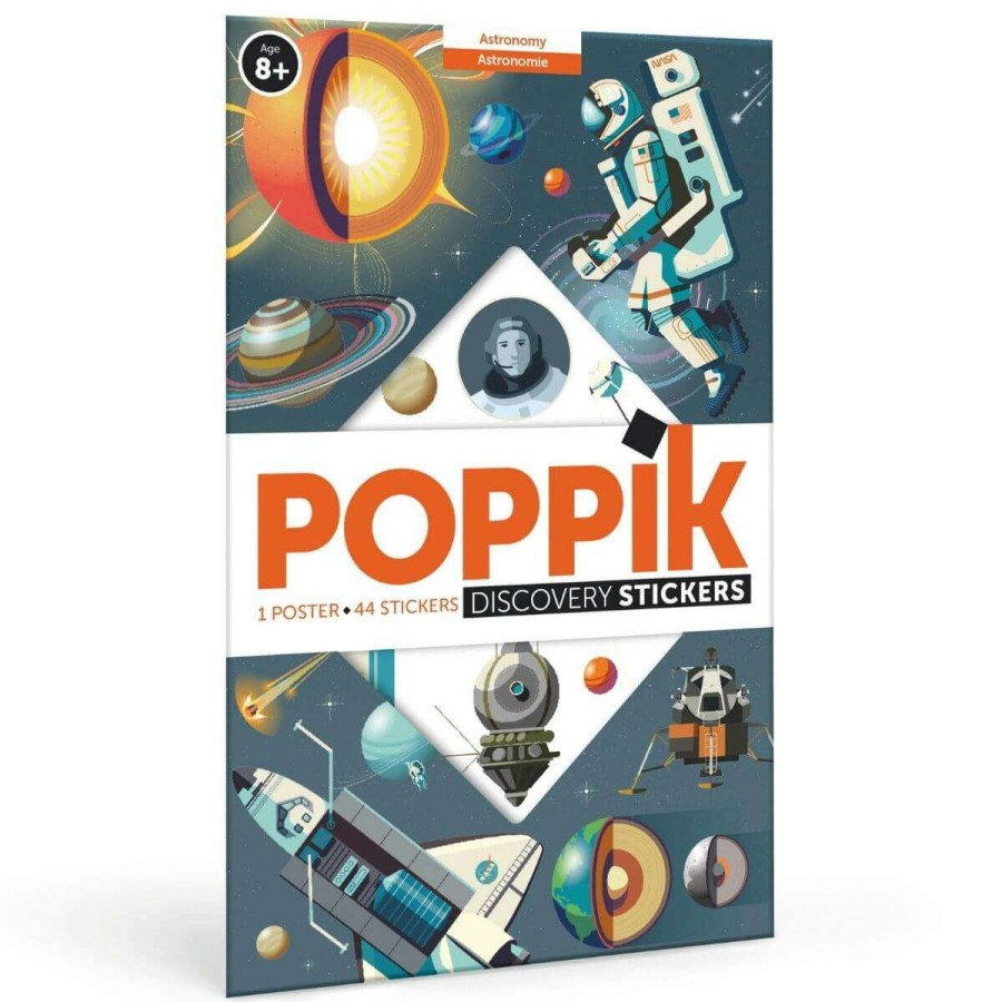 Lifestyle * | Poppik Poster Educativo De Pegatinas Astronomia