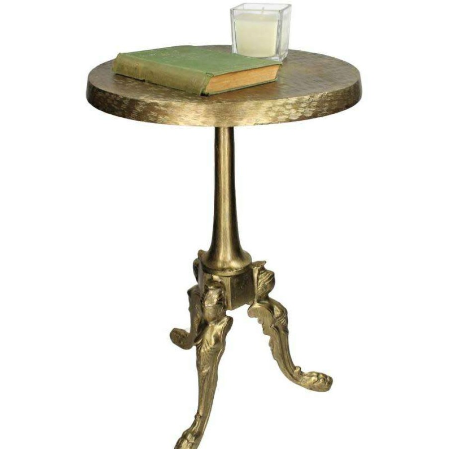 Homewares * | Melting Pot Amsterdam Table Alumium Gold 39X39X59Cm