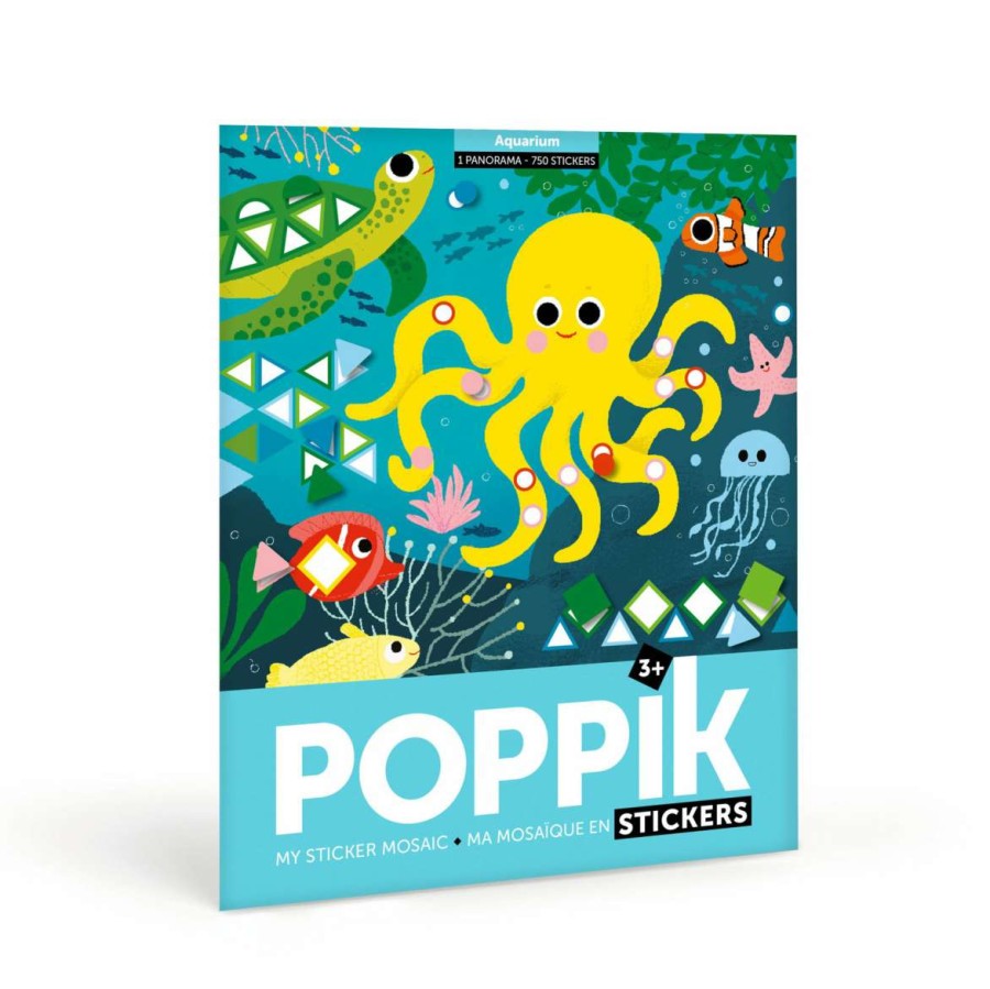 Kids * | Poppik Sticker Panoramas Aquarium