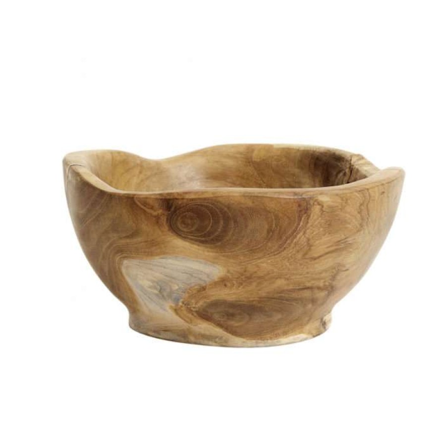 Homewares * | Muubs Large Teak Root Bowl