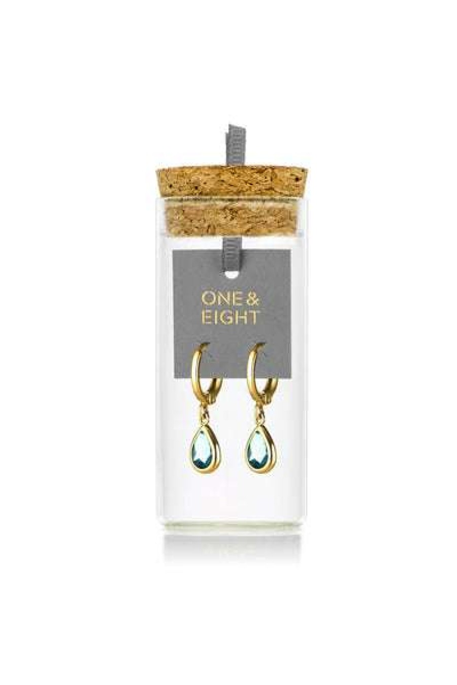 Womens * | One & Eight Erinite Gold Huggie Hoop Earrings