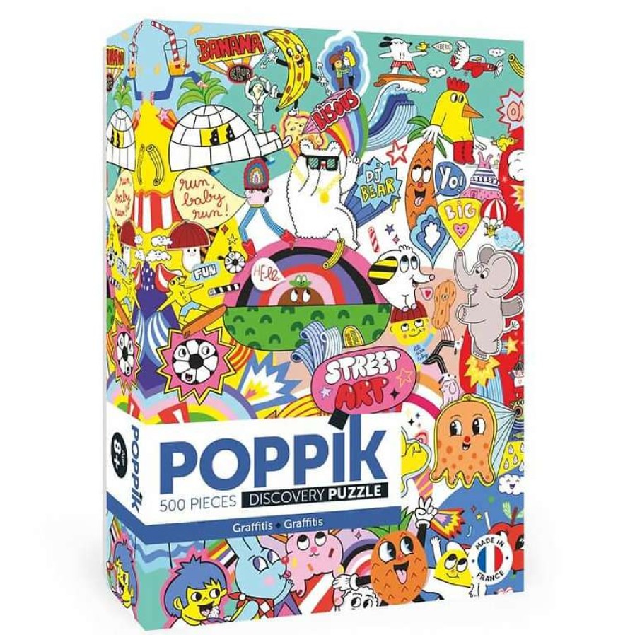 Lifestyle * | Poppik Puzzle 500 Pieces Graffitis