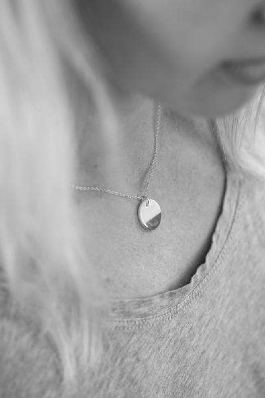 Womens * | One & Eight Porcelain Silver Dipped Necklace