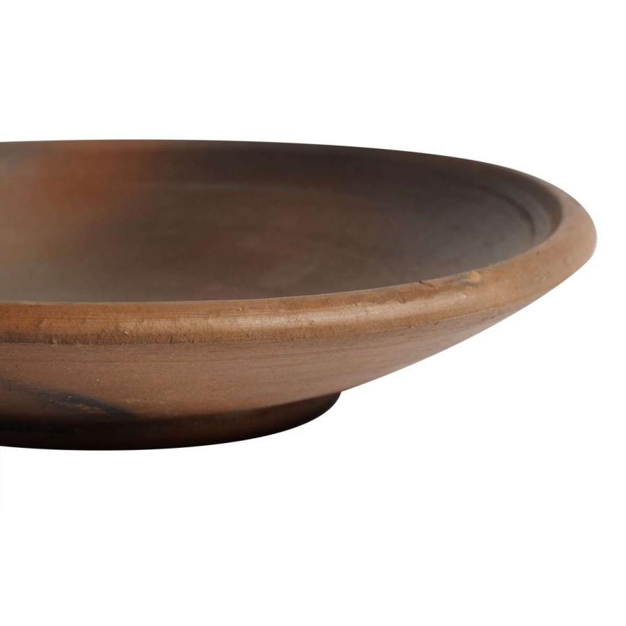 Homewares * | Muubs Medium Brown Terracotta Hazel Lunch Plate